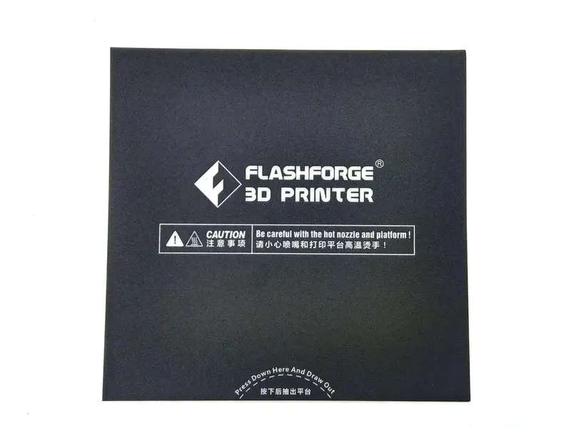 FLASHFORGE ADVENTURER 3 - BUILD SURFACE SHEET