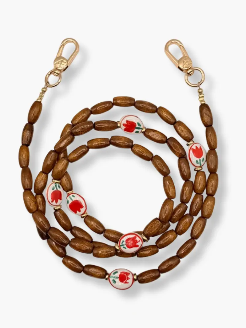 Flora Brown Strap