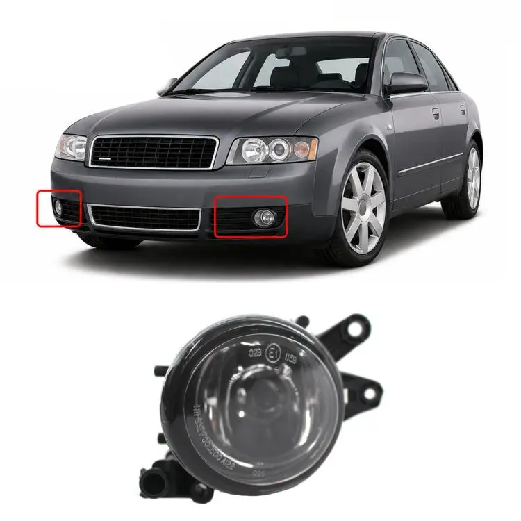 For 2000-2005 Audi A4 / RS4 Fog Lights 8E0941700 / 8E0941699(Left)