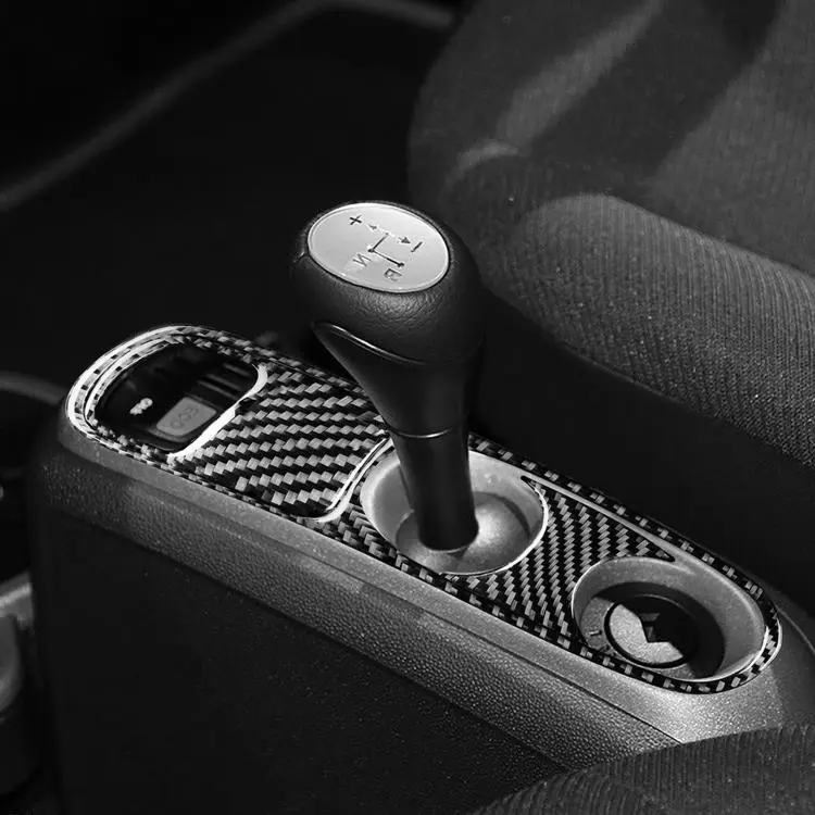 For 2011-2015 Benz Smart Fortwo 3pcs /Set Type C Gearshift Sticker(Black)
