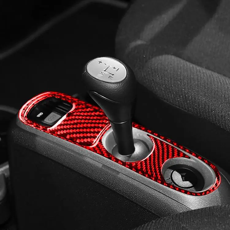 For 2011-2015 Benz Smart Fortwo 3pcs /Set Type C Gearshift Sticker(Red)