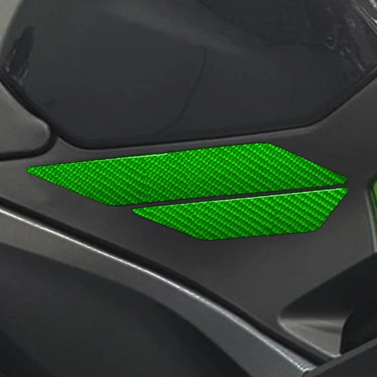 For 2019-2023 Kawasaki Ninja 400 4pcs /Set Side Body Decoration Stickers(Green)