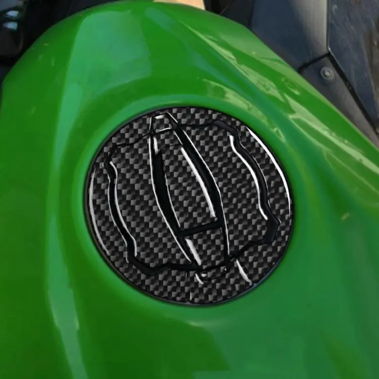 For 2019-2023 Kawasaki Ninja 400 9pcs /Set Fuel Tank Cap Decoration Stickers(Black)