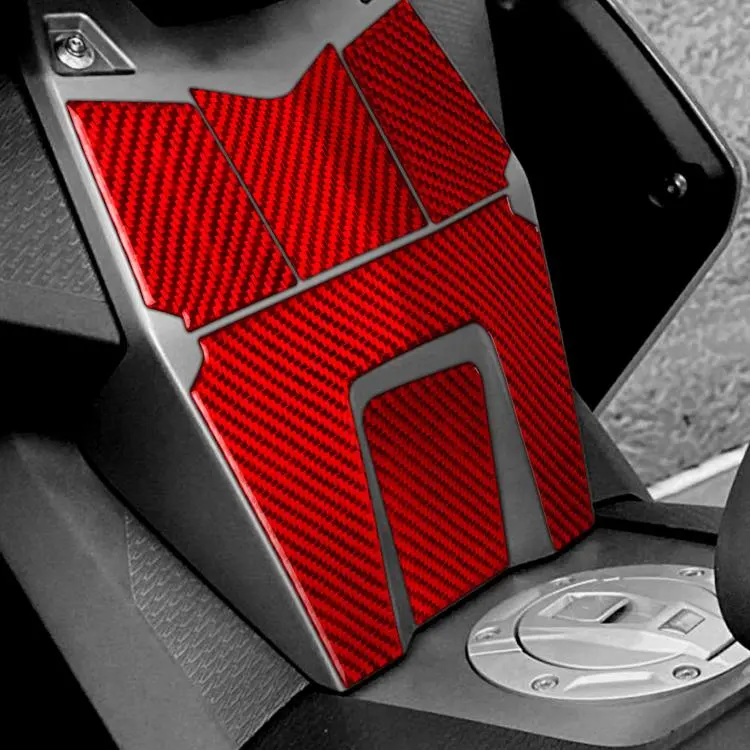 For 2021-2023 BMW C400X 5pcs /Set Fuel Tank Surround Sticker(Red)