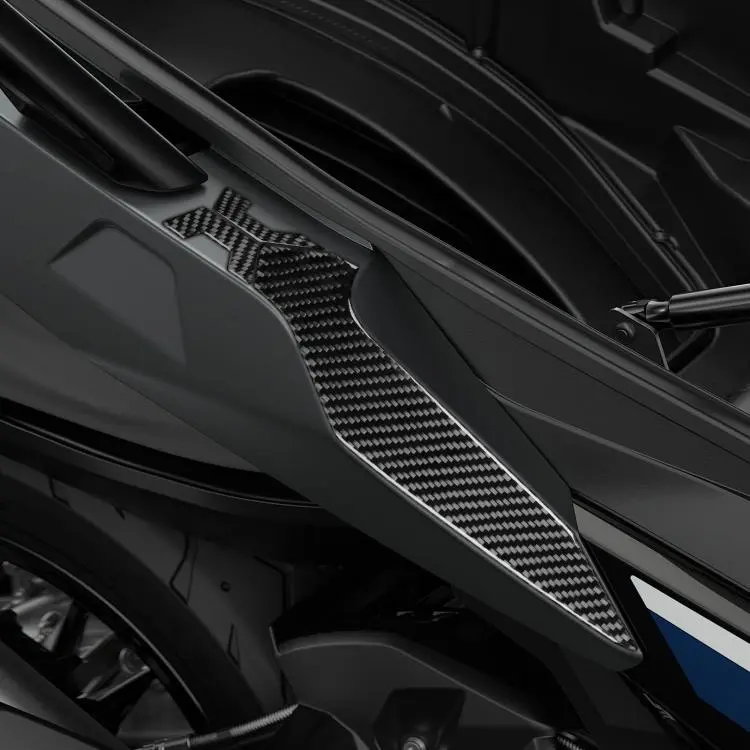 For 2021-2023 BMW C400X 6pcs /Set Side Body Stickers(Black)