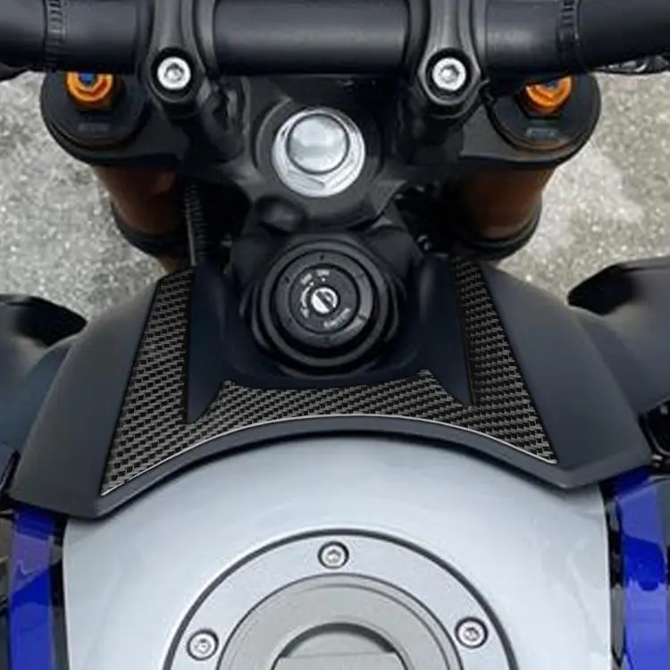 For 2021-2023 Yamaha MT-09 2pcs /Set Door Lock Stickers(Black)