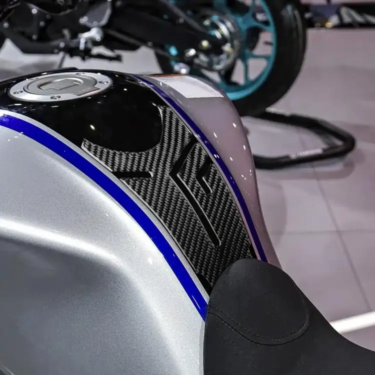 For 2021-2023 Yamaha MT-09 Herringbone Sticker(Black)