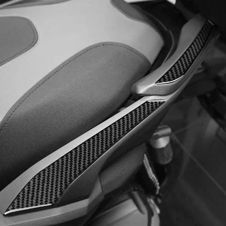 For 2022-2026 Honda ADV350 4pcs /Set Rear Handle Protective Sticker(Black)