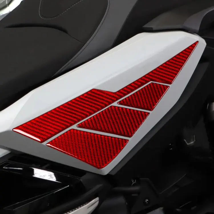 For 2022-2026 Honda ADV350 8pcs /Set Rear Side Panel Protector Lower Sticker(Red)