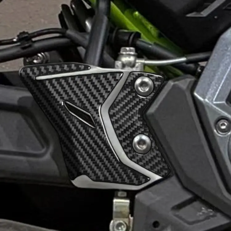 For 2024-2025 Kawasaki Z650 3pcs /Set Footrest Decoration Stickers(Black)