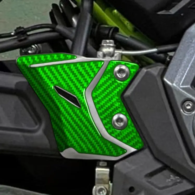 For 2024-2025 Kawasaki Z650 3pcs /Set Footrest Decoration Stickers(Green)