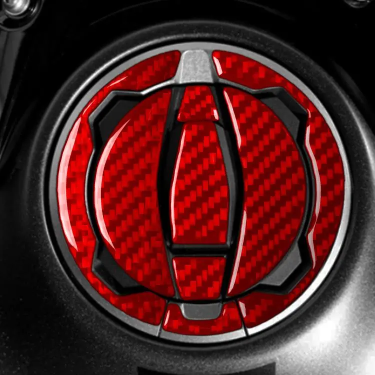For 2024-2025 Kawasaki Z650 8pcs /Set Fuel Tank Cap Stickers(Red)