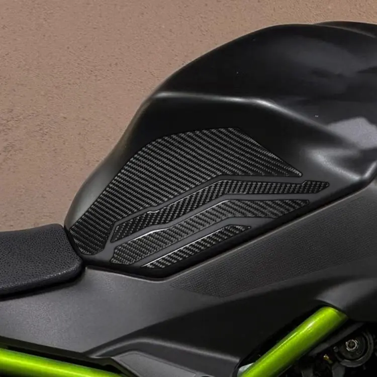 For 2024-2025 Kawasaki Z650 8pcs /Set Fuel Tank Side Decoration Stickers(Black)