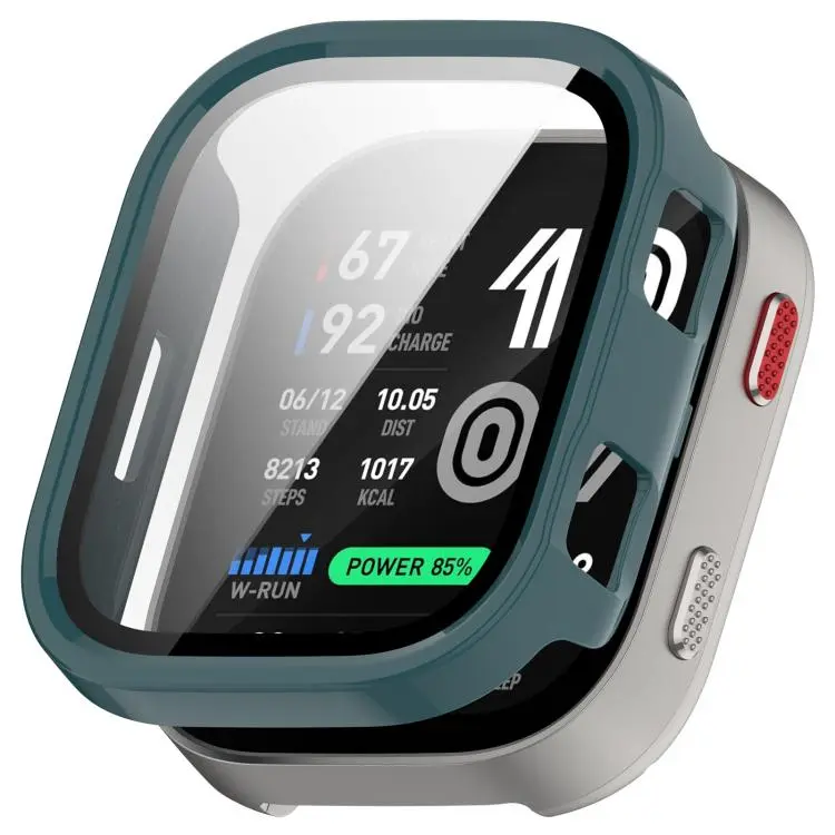 For Amazfit Bip Max xDfind Film Integrated PC Watch Protective Case(Green)