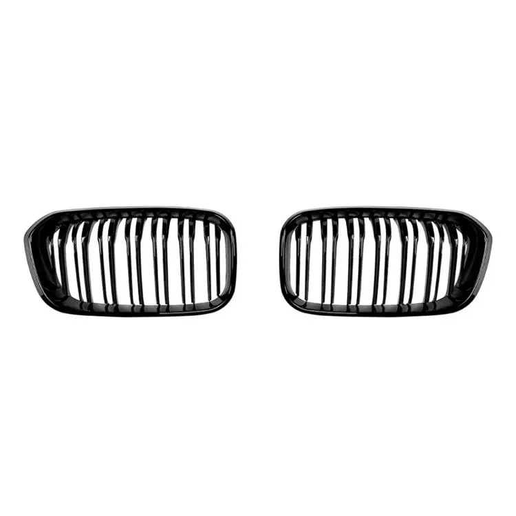 For BMW 1 Series F20 F21 LCI 2015-2019 Vertical Slat Front Grille, Spec
