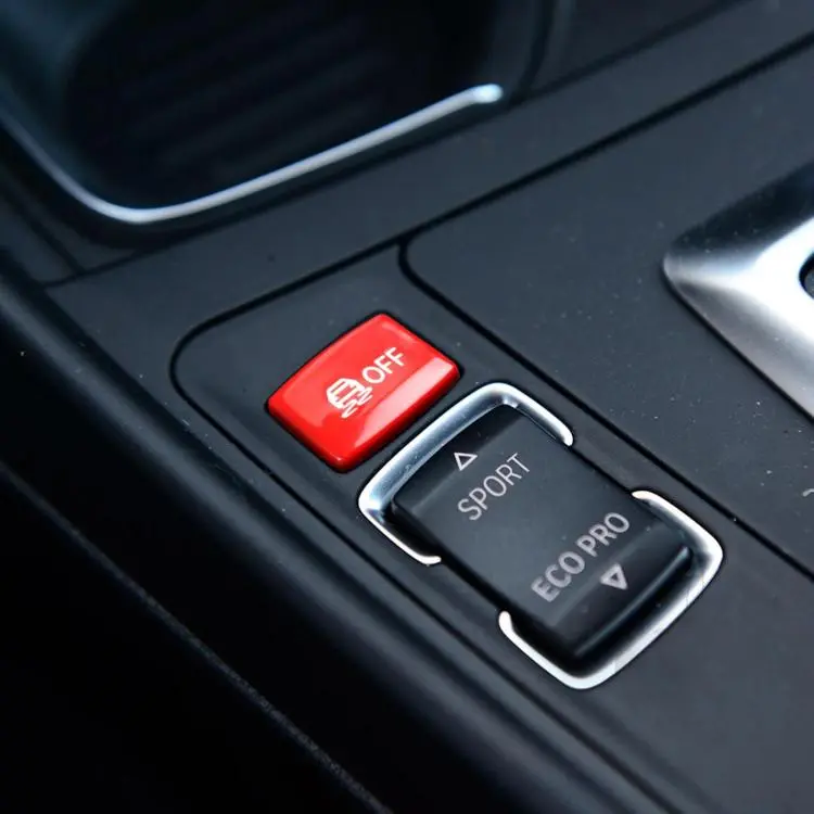 For BMW 1234 Series F Chassis Gear Shift ESP Anti-slip Button(Red)
