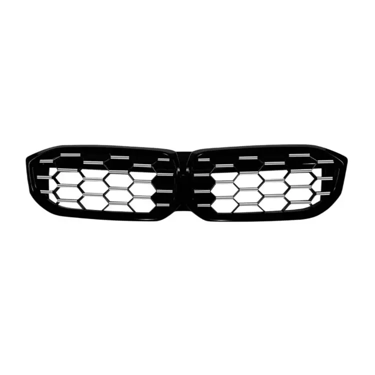 For BMW 3 Series G20/G21/G28 LCI 2023+ Front Grille Mod Parts(Black Silver)