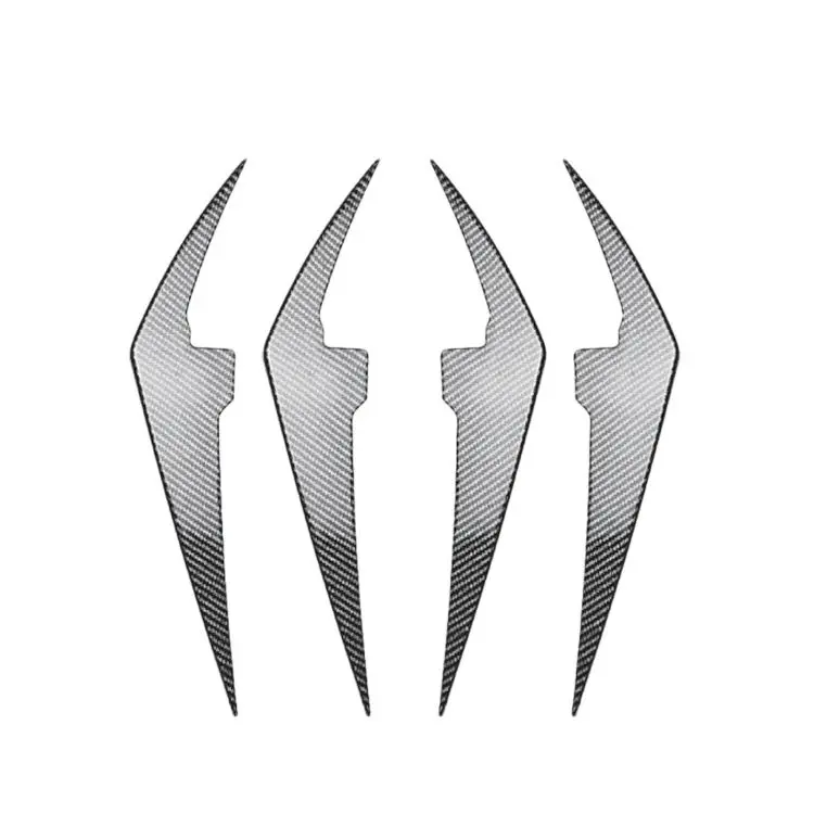 For BMW 3 Series G20 / G21 LCI M Sport 2023+ Front Air Knife Vent Decal Modification Parts(Carbon Fiber)