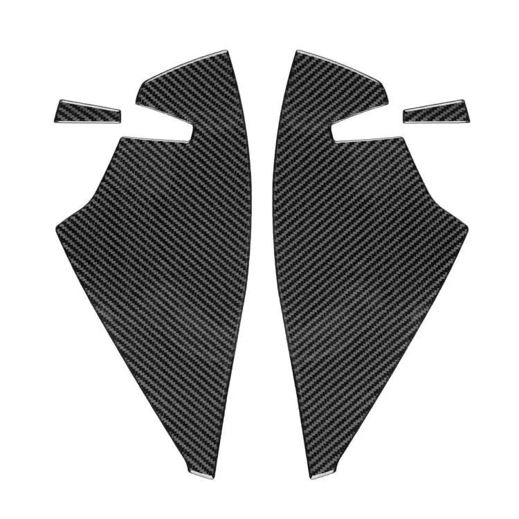 For BMW 5 Series i5 G60 / G68 2023-2026 Car Door Anti-Collision Buffer Pad Sticker(Carbon Fiber)