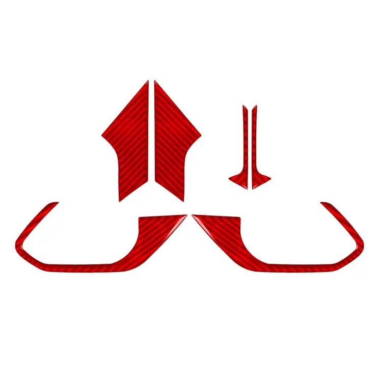 For BMW 5 Series i5 G60 / G68 2023-2026 Car Door Handle Decor Sticker Set(Red)