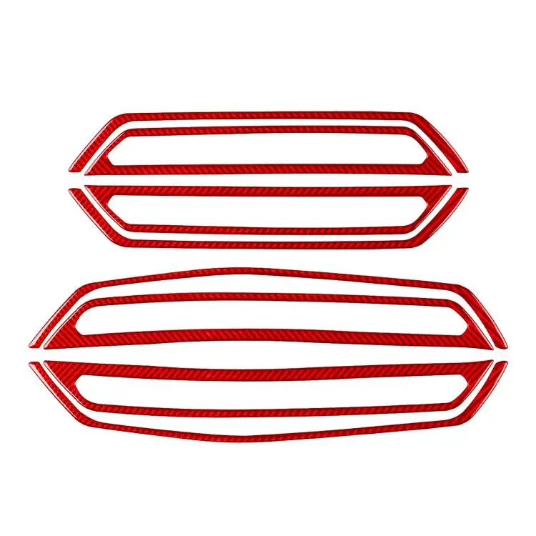 For BMW 5 Series i5 G60 / G68 2023-2026 Car Door Sill Decor Sticker Set(Red)