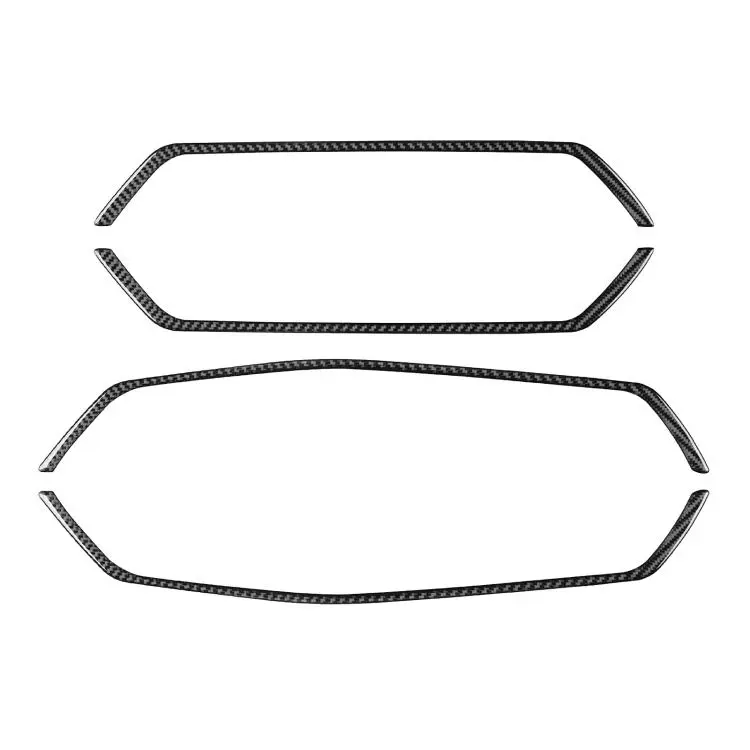 For BMW 5 Series i5 G60 / G68 2023-2026 Car Door Sill Decor Strip(Carbon Fiber)