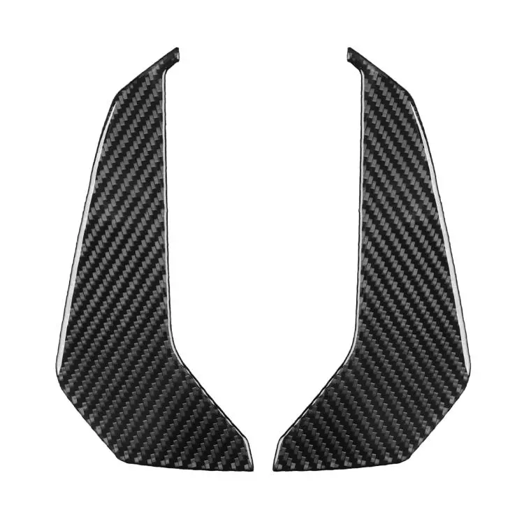 For BMW 5 Series i5 G60 / G68 2023-2026 Car Rear Window Decorative Trim(Carbon Fiber)