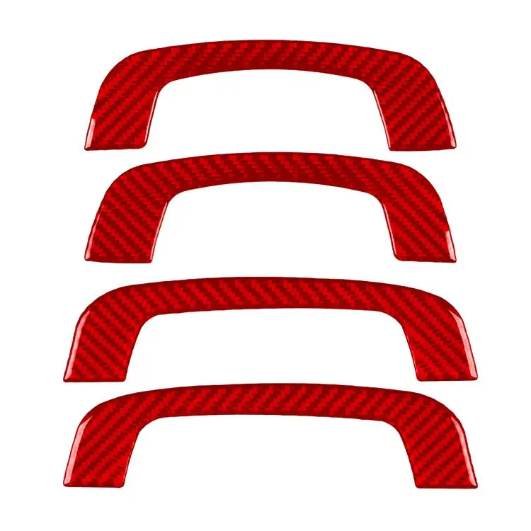 For BMW 5 Series i5 G60 / G68 2023-2026 Car Roof Handle Sticker(Red)