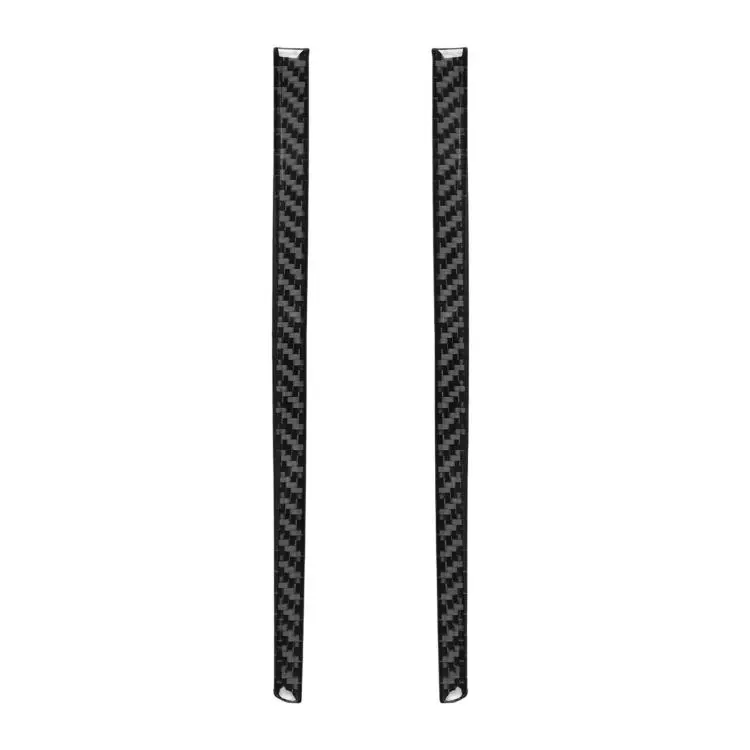 For BMW 5 Series i5 G60 / G68 2023-2026 Center Console Both-Sides Decorative Trim Strips(Carbon Fiber)