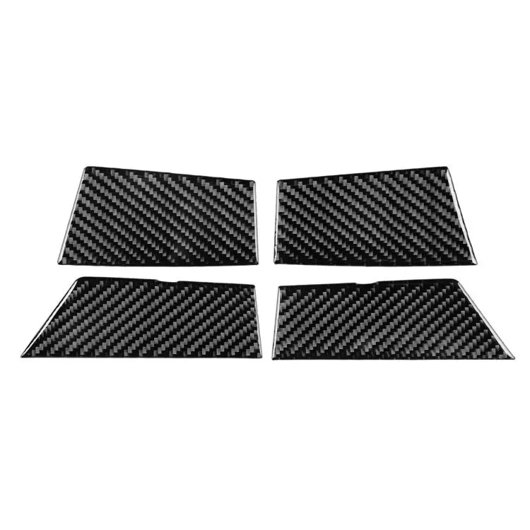 For BMW 5 Series i5 G60 / G68 2023-2026 Door Storage Slot Decorative Sticker(Carbon Fiber)