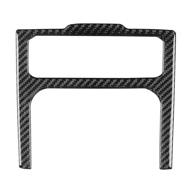 For BMW 5 Series i5 G60 / G68 2023-2026 Rear Air Outlet Lower Decorative Sticker(Carbon Fiber)