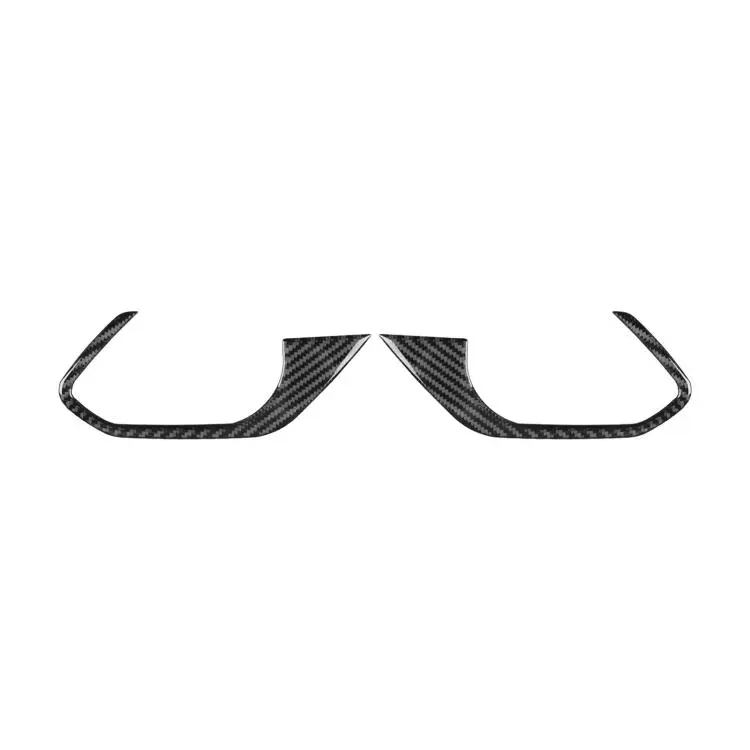 For BMW 5 Series i5 G60 / G68 2023-2026 Rear Door Handle Frame Sticker(Carbon Fiber)