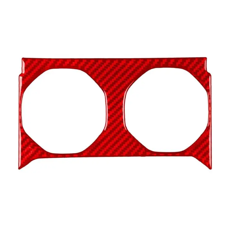 For BMW 5 Series i5 G60 / G68 2023-2026 Rear Hidden Cup Holder Panel Car Sticker(Red)