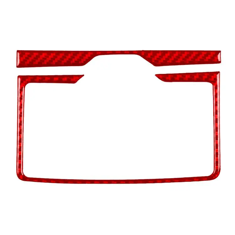 For BMW 5 Series i5 G60 / G68 2023-2026 Rear Seat Storage Inner Frame Car Sticker(Red)