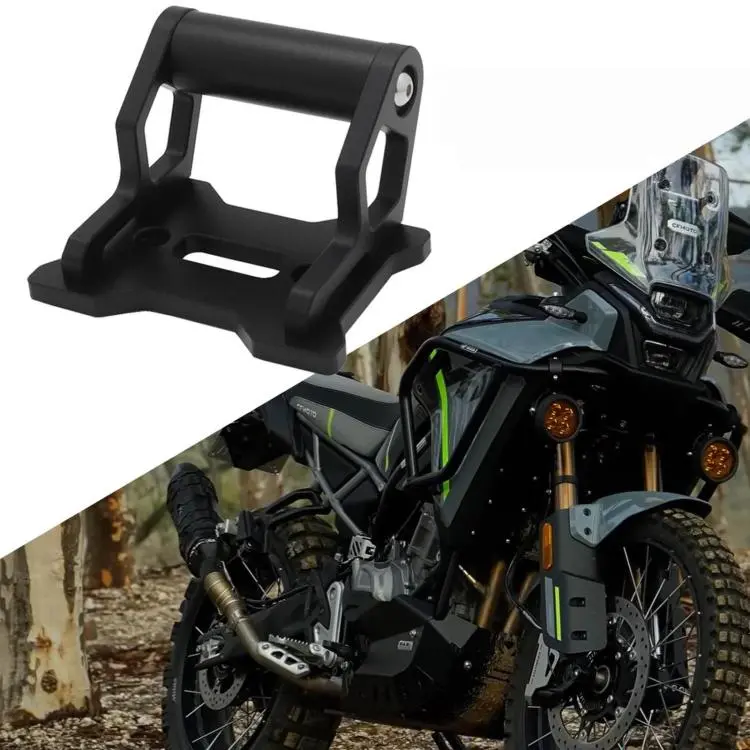 For CFMoto 450MT Mobile Phone Navigation Holder Extension Bar(Black)
