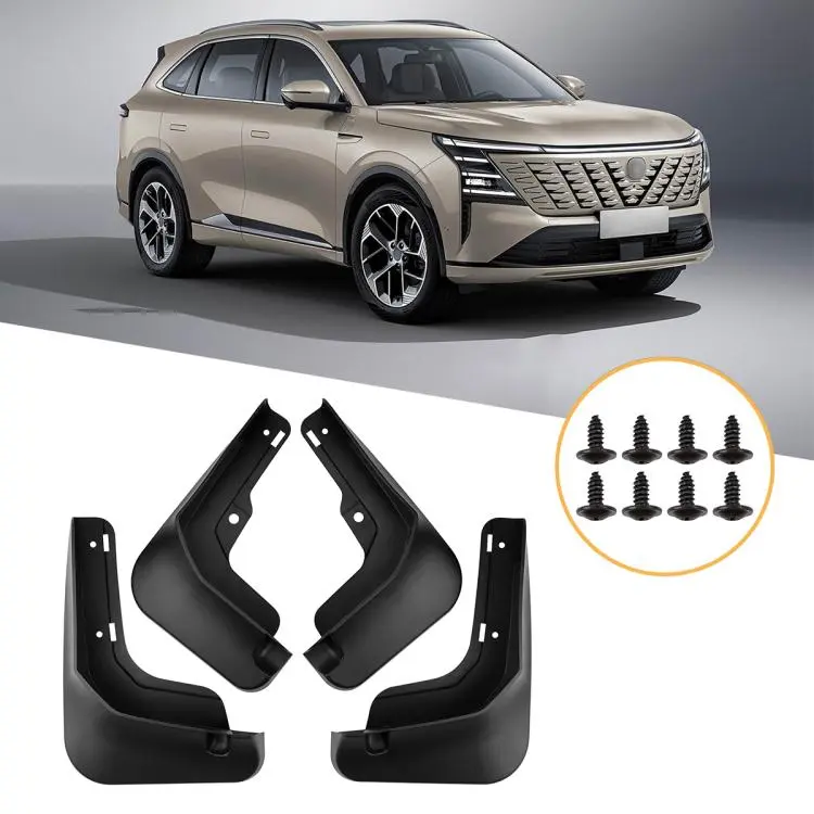 For Changan CS75 PLUS 2025 4pcs/Set Car Wheel Splash Flaps Fender Guard