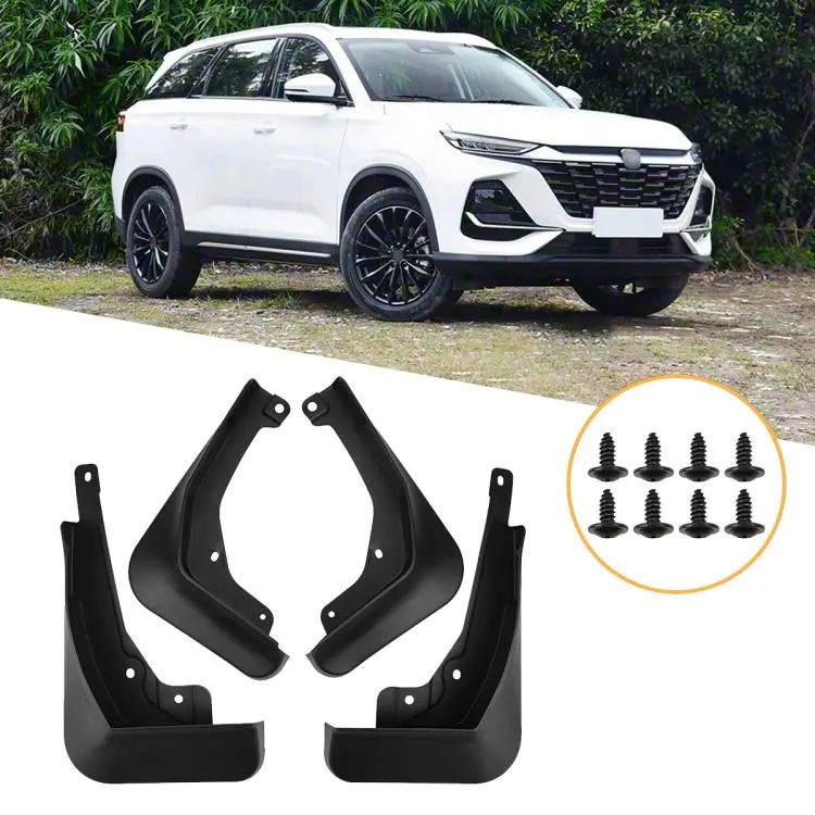 For Changan CS75 Pro 2025 4pcs/Set Car Wheel Splash Flaps Fender Guard