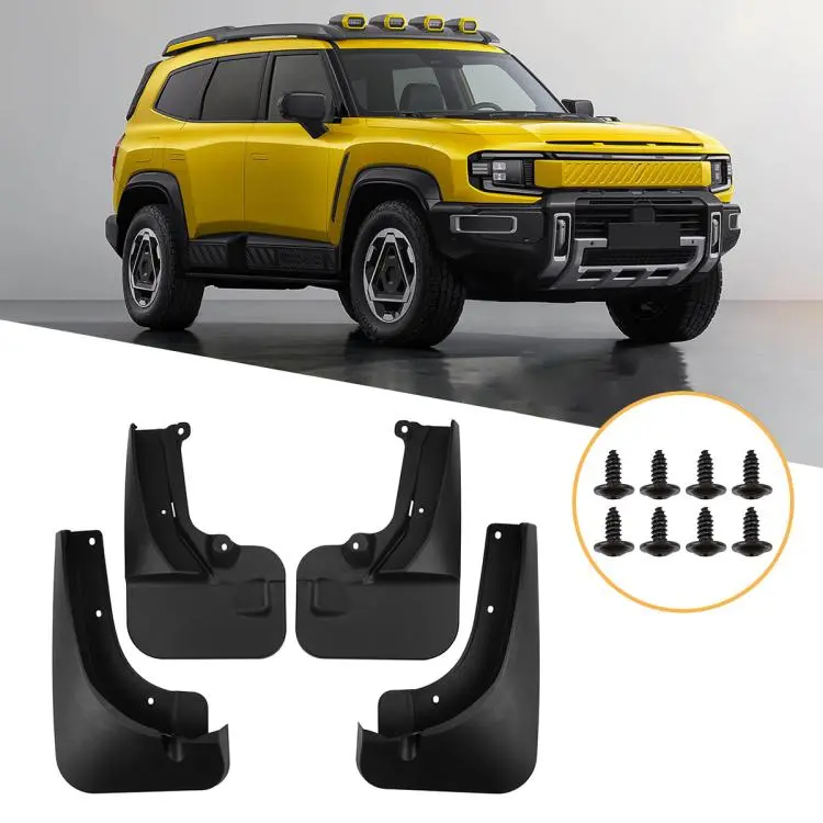 For Changan Deepal G318 2025 4pcs/Set Car Wheel Splash Flaps Fender Guard