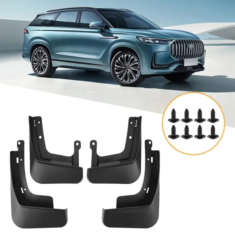 For Chery Jaecoo J8 2023-2025 4pcs/Set Car Wheel Splash Flaps Fender Guard