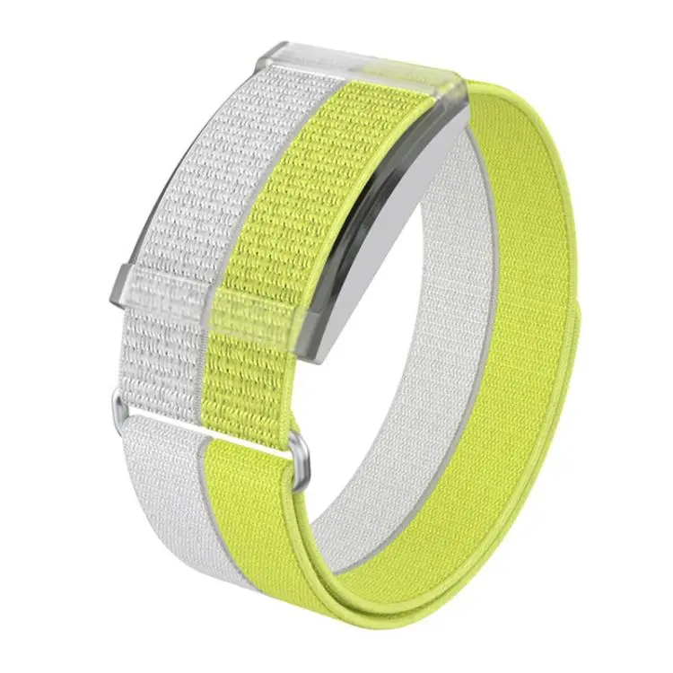 For COROS Heart Rate Monitor xDfind Metal Buckle Feather Yarn Breathable Nylon Quick-release Watch Band, Size