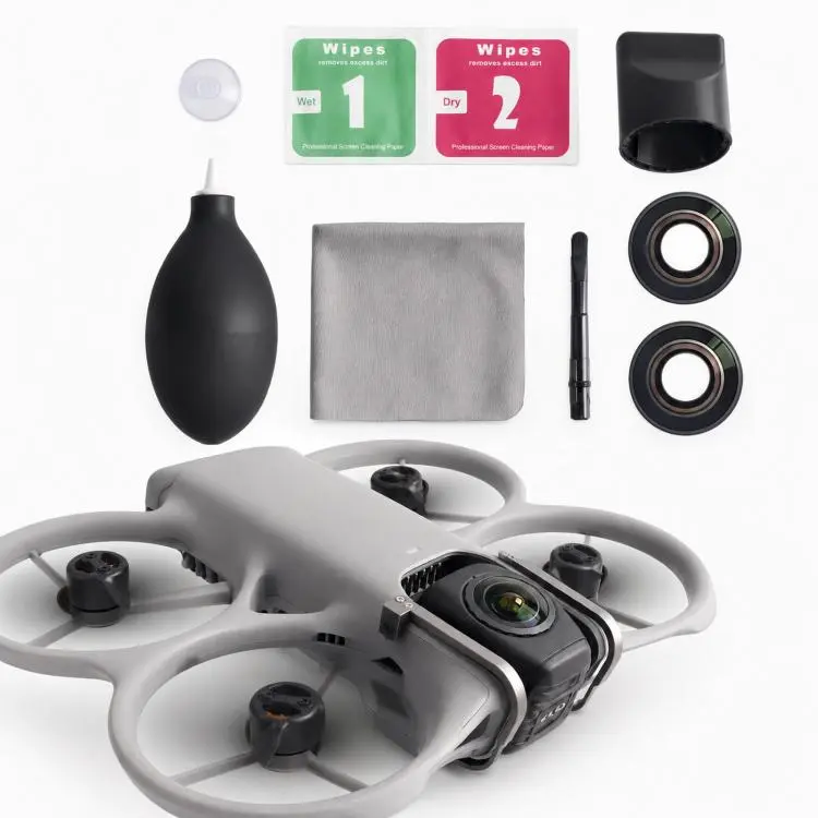 For DJI Avata 360 Replacement Lens Kit Optical Glass Camera Lens Cover Repair with Removal Wrench Tool 2 Sets