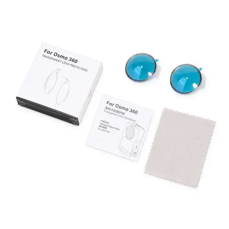 For DJI Osmo 360 II / Osmo 360 Snap-On Lens Guards High-Transparency PMMA Optical Lens Protector Cover Premium AR Coated
