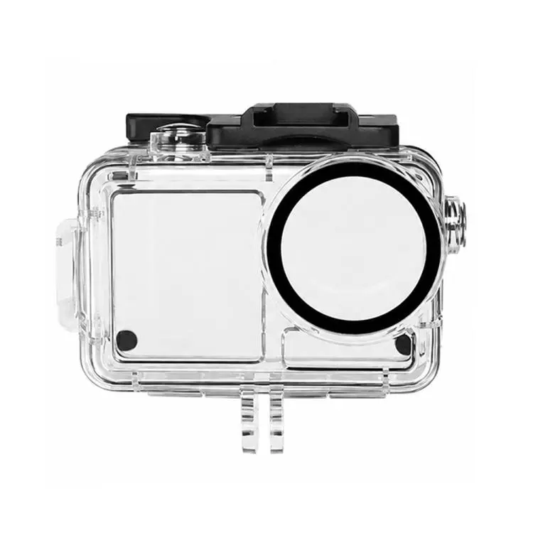 For DJI Osmo Action 6 Waterproof Housing 60m Underwater Cameras Cover(Transparent)