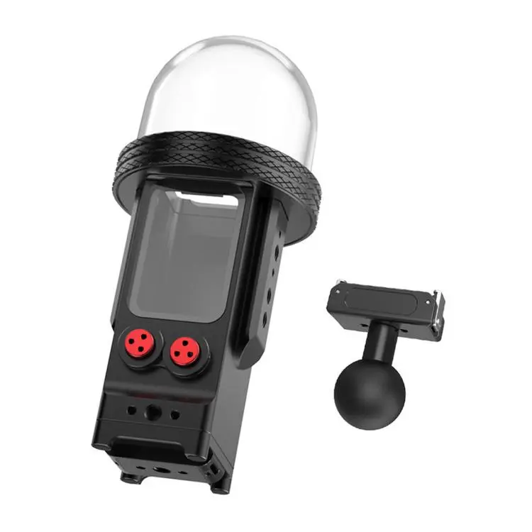 For DJI Osmo Pocket 3 Aluminium Waterproof Housing Case 80M Deep Diving Shell, Spec