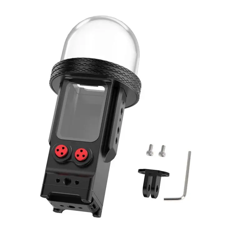 For DJI Osmo Pocket 3 Aluminium Waterproof Housing Case 80M Deep Diving Shell, Spec
