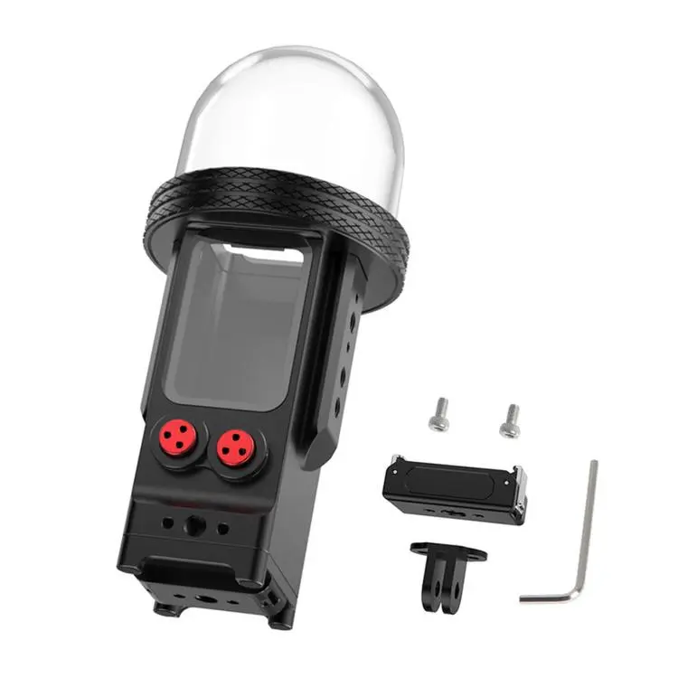 For DJI Osmo Pocket 3 Aluminium Waterproof Housing Case 80M Deep Diving Shell, Spec