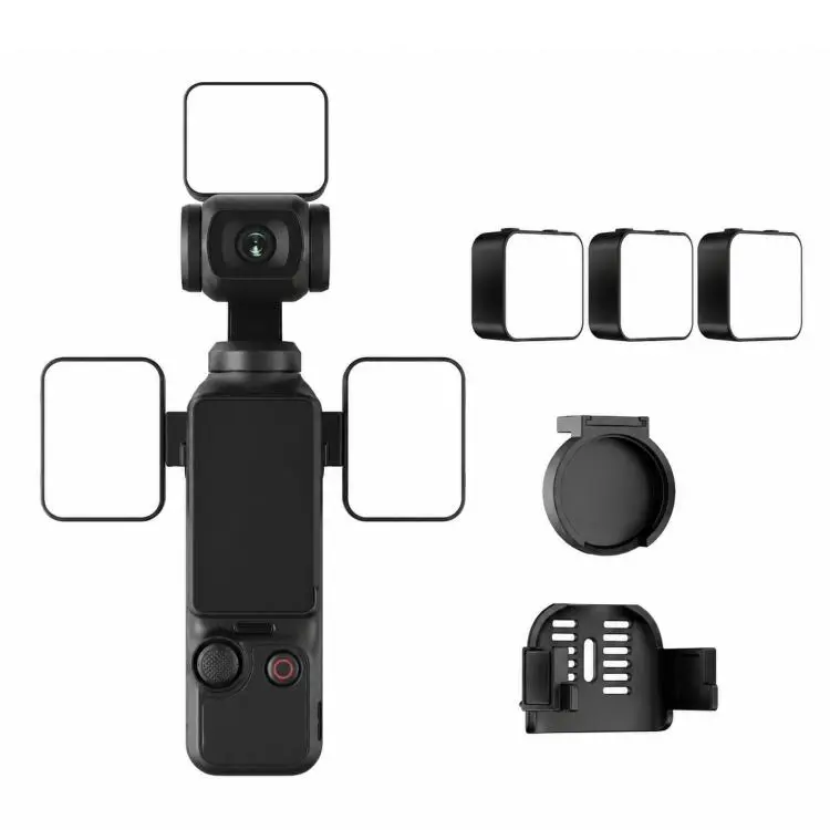 For DJI Osmo Pocket 3 Magnetic Fill Light Dimmable LED Vlog Video Light, Spec