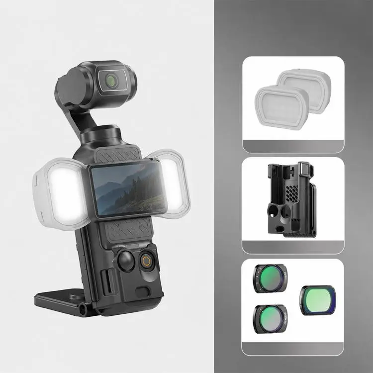 For DJI Osmo Pocket 3 NEEWER Fill Light Magnetic Holder Action Camera Portable Light, Type