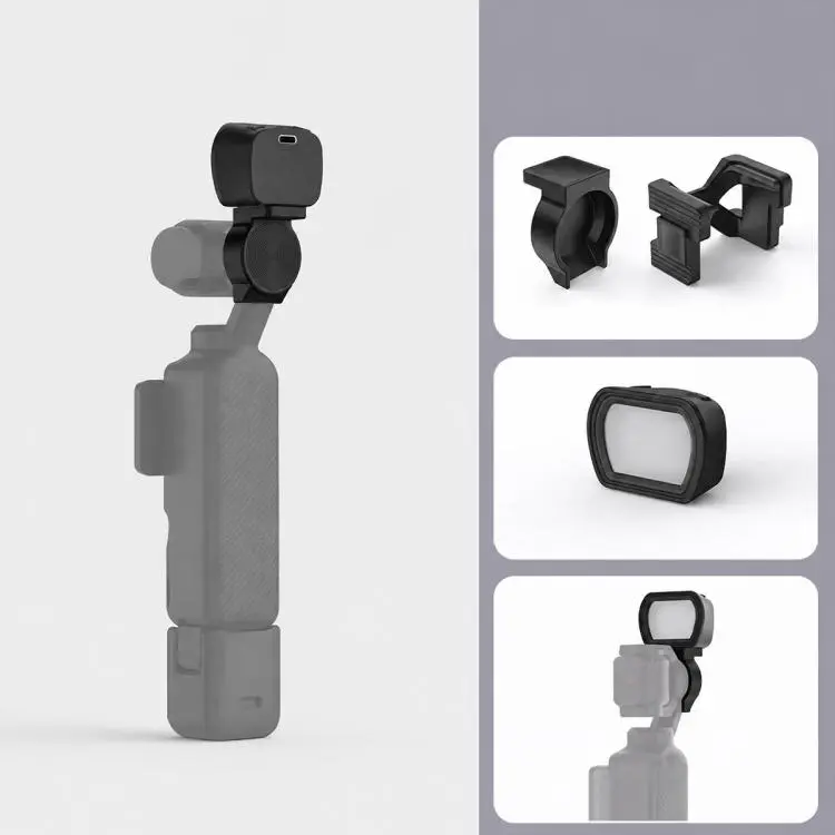 For DJI Osmo Pocket 3 NEEWER Fill Light Magnetic Holder Action Camera Portable Light, Type