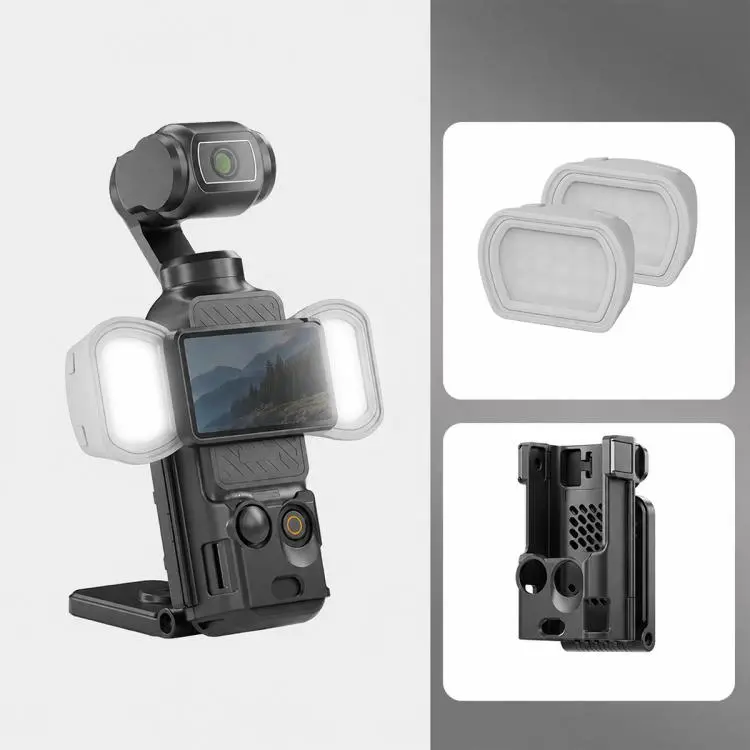 For DJI Osmo Pocket 3 NEEWER Fill Light Magnetic Holder Action Camera Portable Light, Type